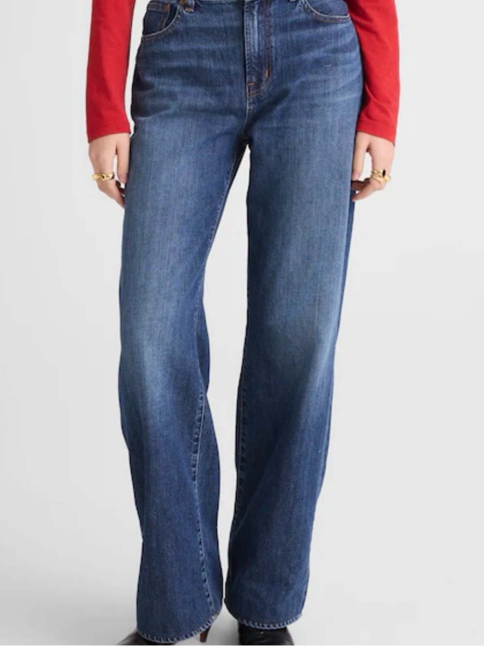 Madewell perfect vintage wide leg jean softdrape 29T 29 tall - Picture 6 of 11